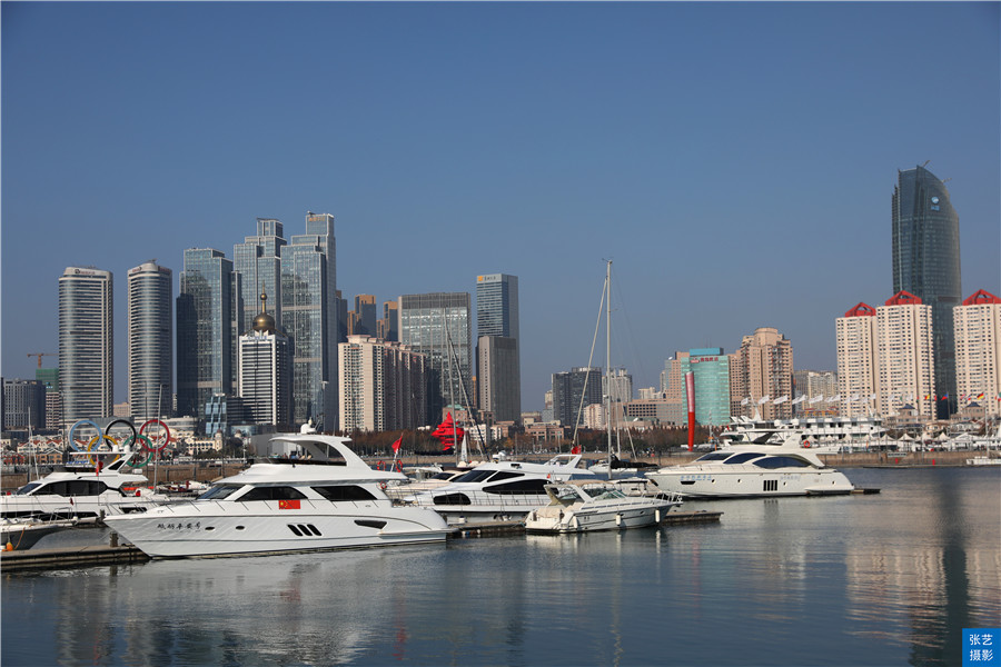 青岛欢乐滨海城网红拍照打卡地,青岛魅力海滨城市