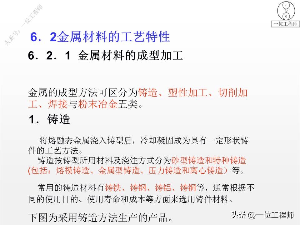 金属材料的5种成型加工，3类热处理和2类表面处理，PPT完整介绍
