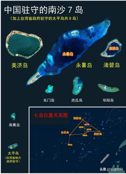 南沙东门礁全景图,南沙东门岛