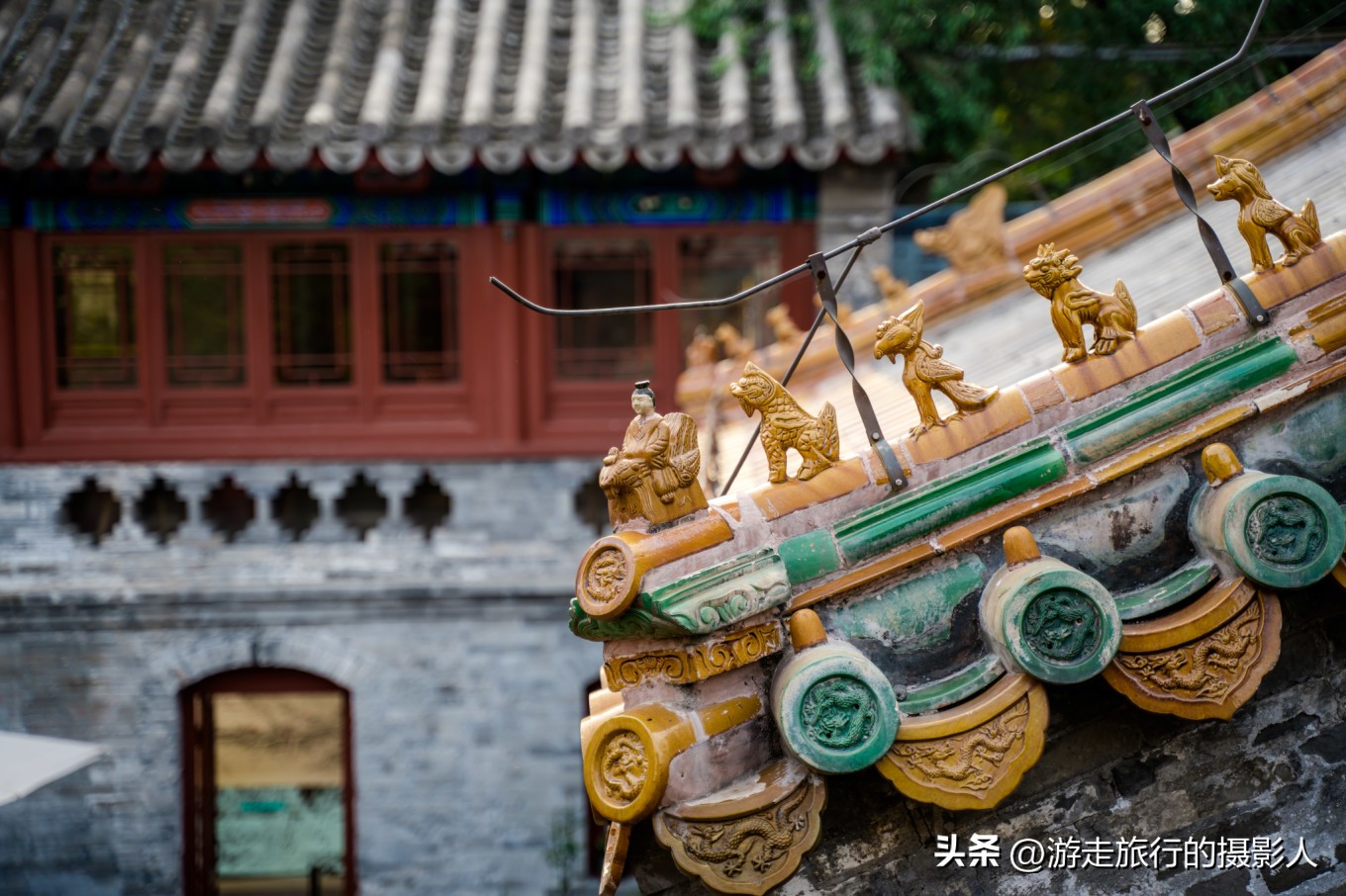 两夜一天游北京,石景山模式口古街