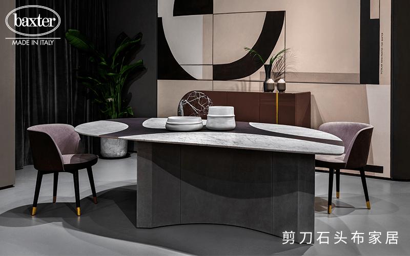 高档餐桌轻奢大理石高级感,大理石餐桌轻奢高级感