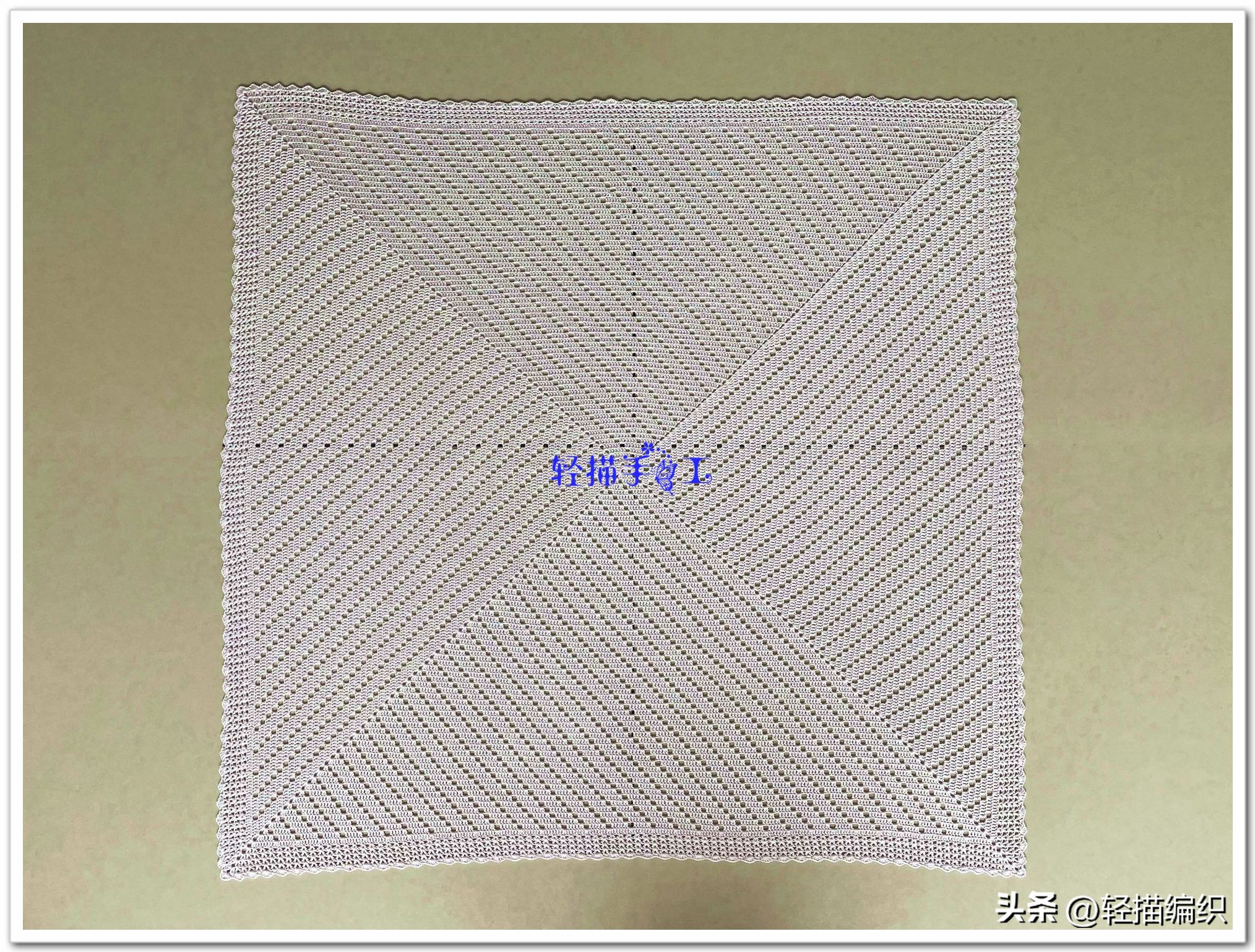 纯色盖毯,多种纯色毛线盖毯