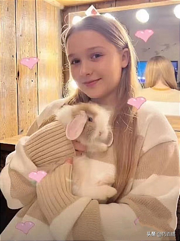 贝克汉姆的女儿小七的颜值有多高,贝克汉姆维多利亚小七现状