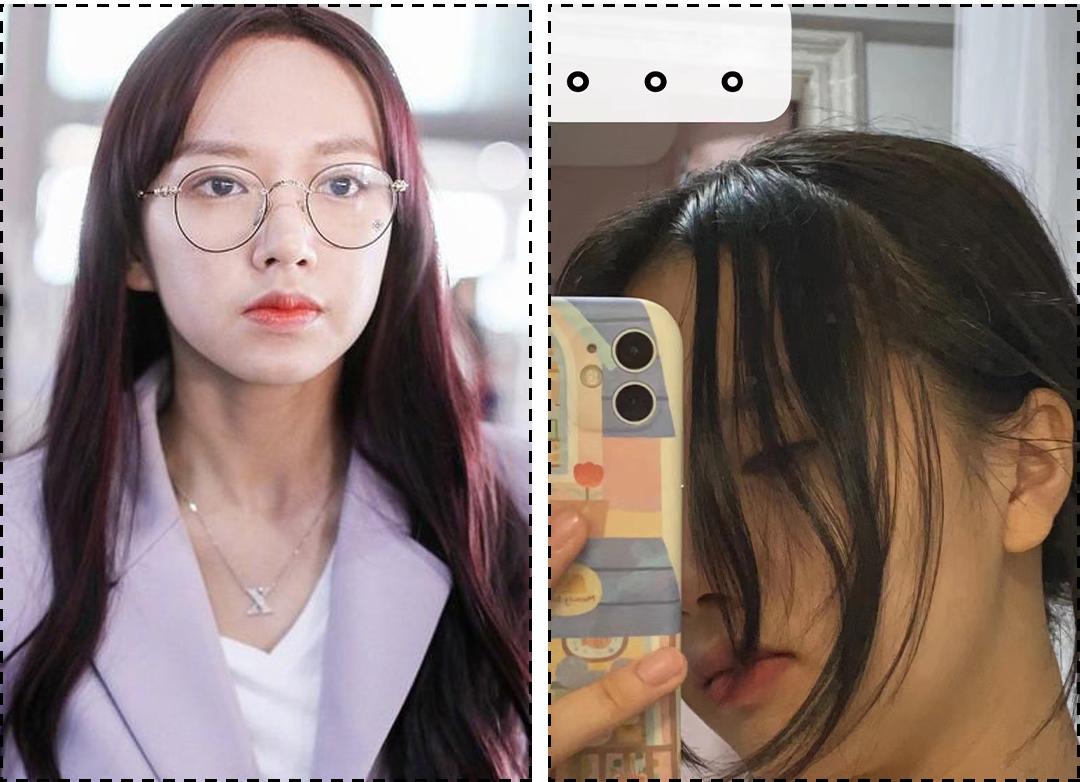 从来没剪过刘海剪什么刘海好看,很多年没有剪过这样的刘海了