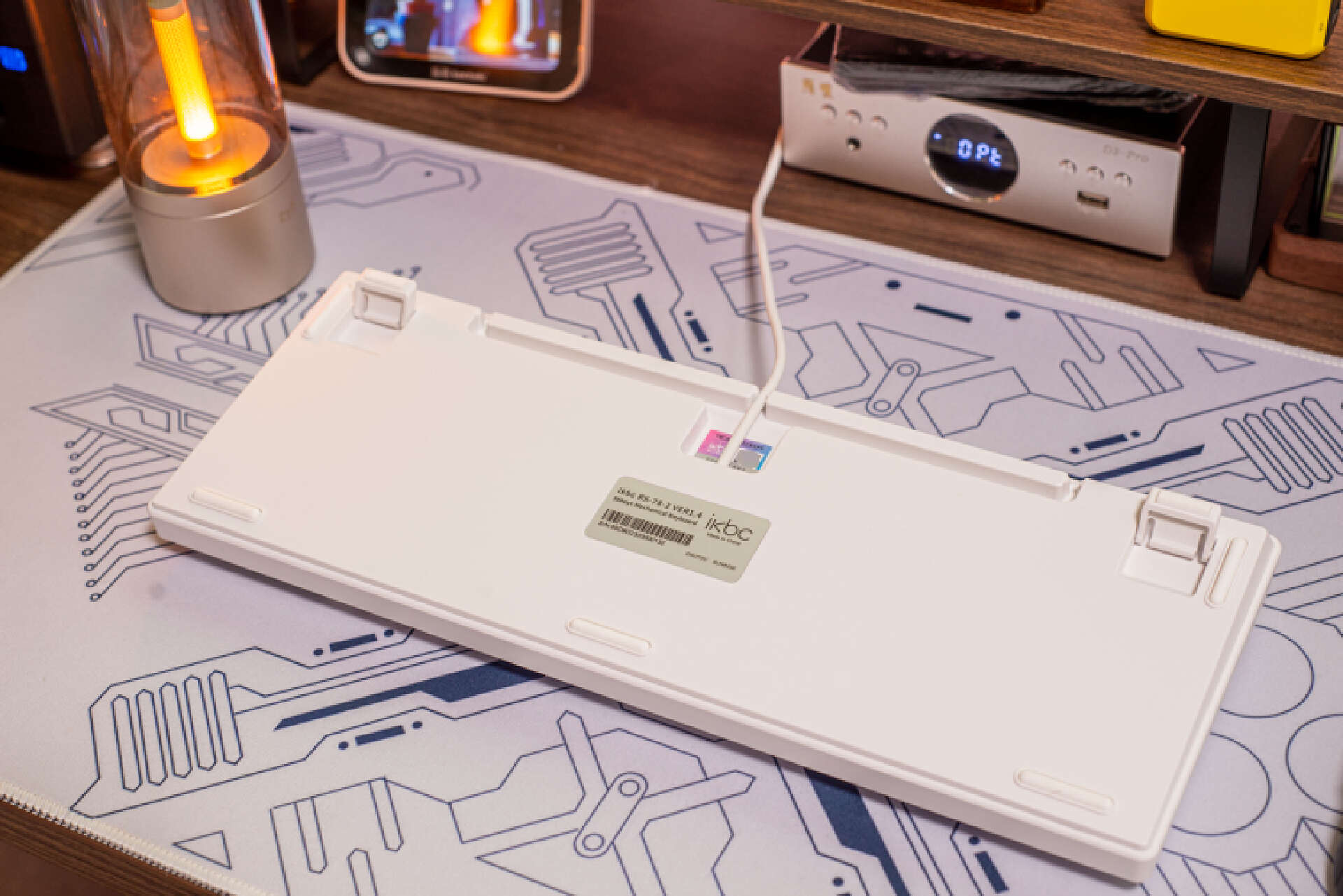 ikbc高达联名键盘值得买吗青轴,ikbc高达联名键盘87键开箱1.0版本