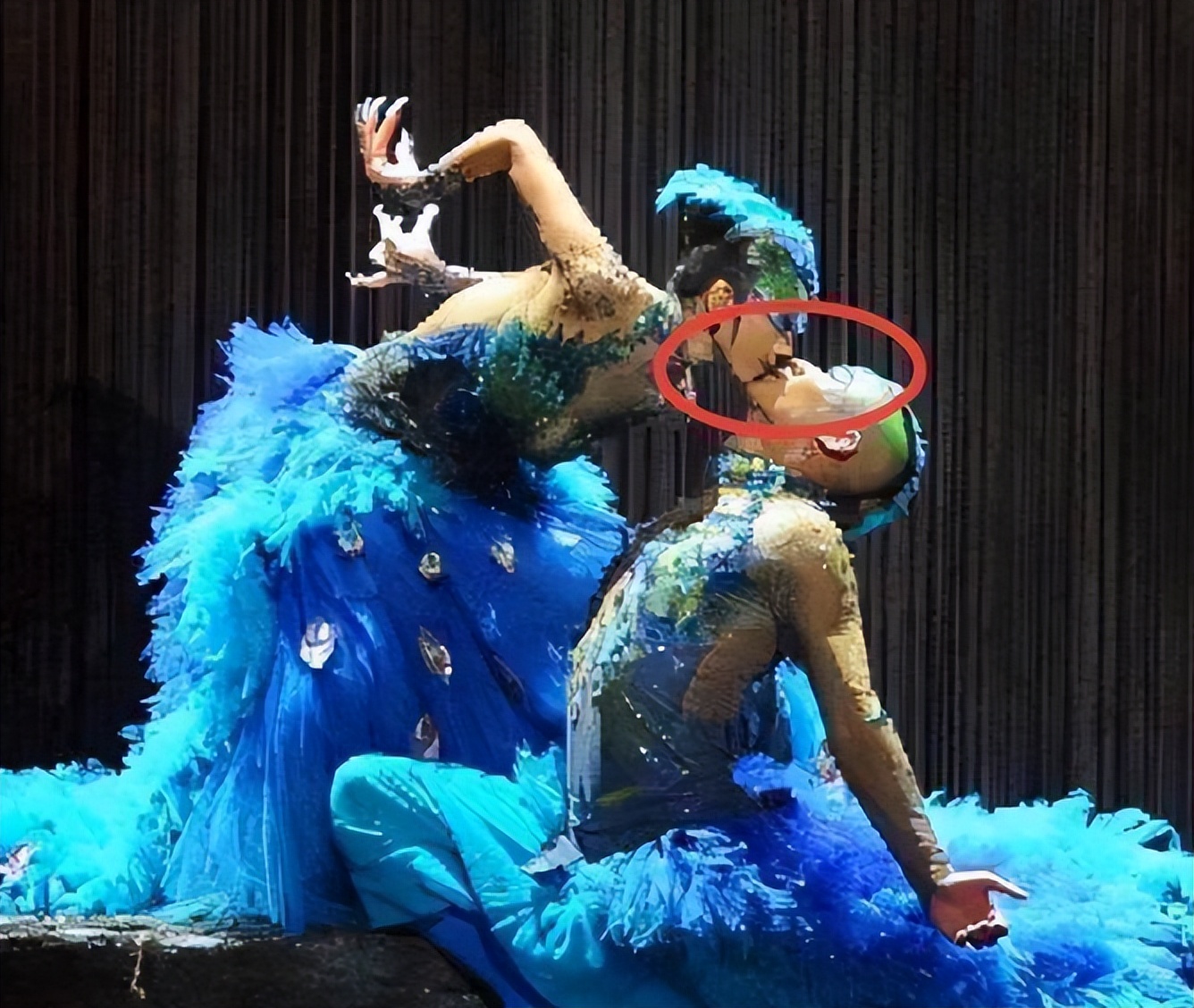 杨丽萍舞蹈再惹争议!女舞者手摸男伴私密部位,场面尴尬疑似低俗