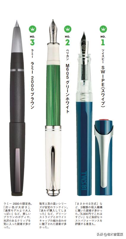 2022日本人气钢笔排名,2021年最好用的钢笔