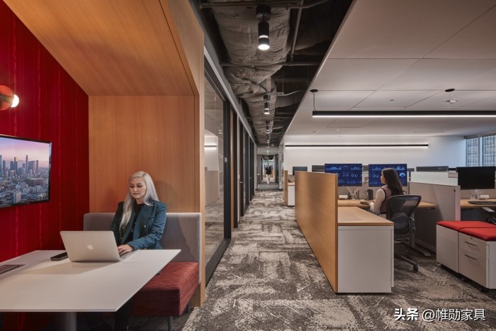 创意办公设计欣赏,一个超有质感的办公室设计