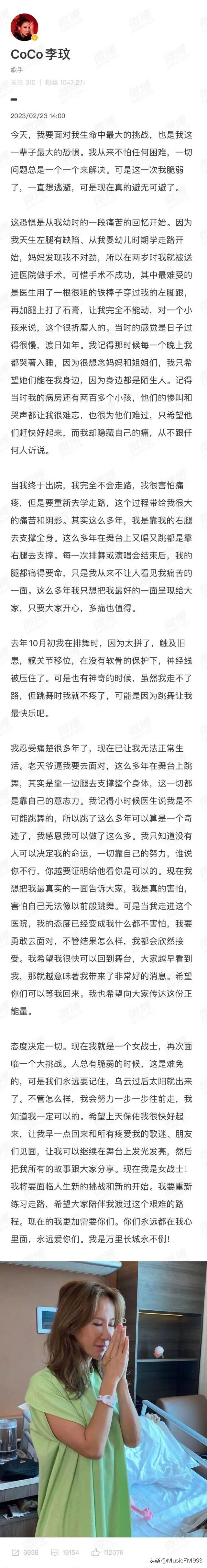 李玟生前最后一次亮相,李玟生平探讨死因存疑