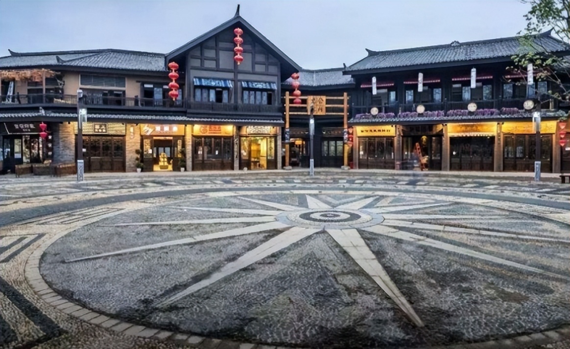 贵州丹寨万达旅游小镇风景,丹寨万达小镇非遗街区规划图