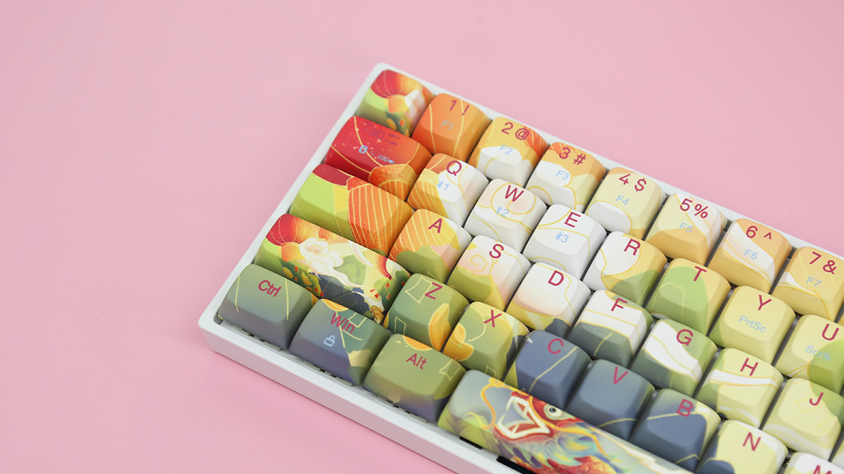 设计有新意,手感有惊喜:新贵国风系列键盘图赏