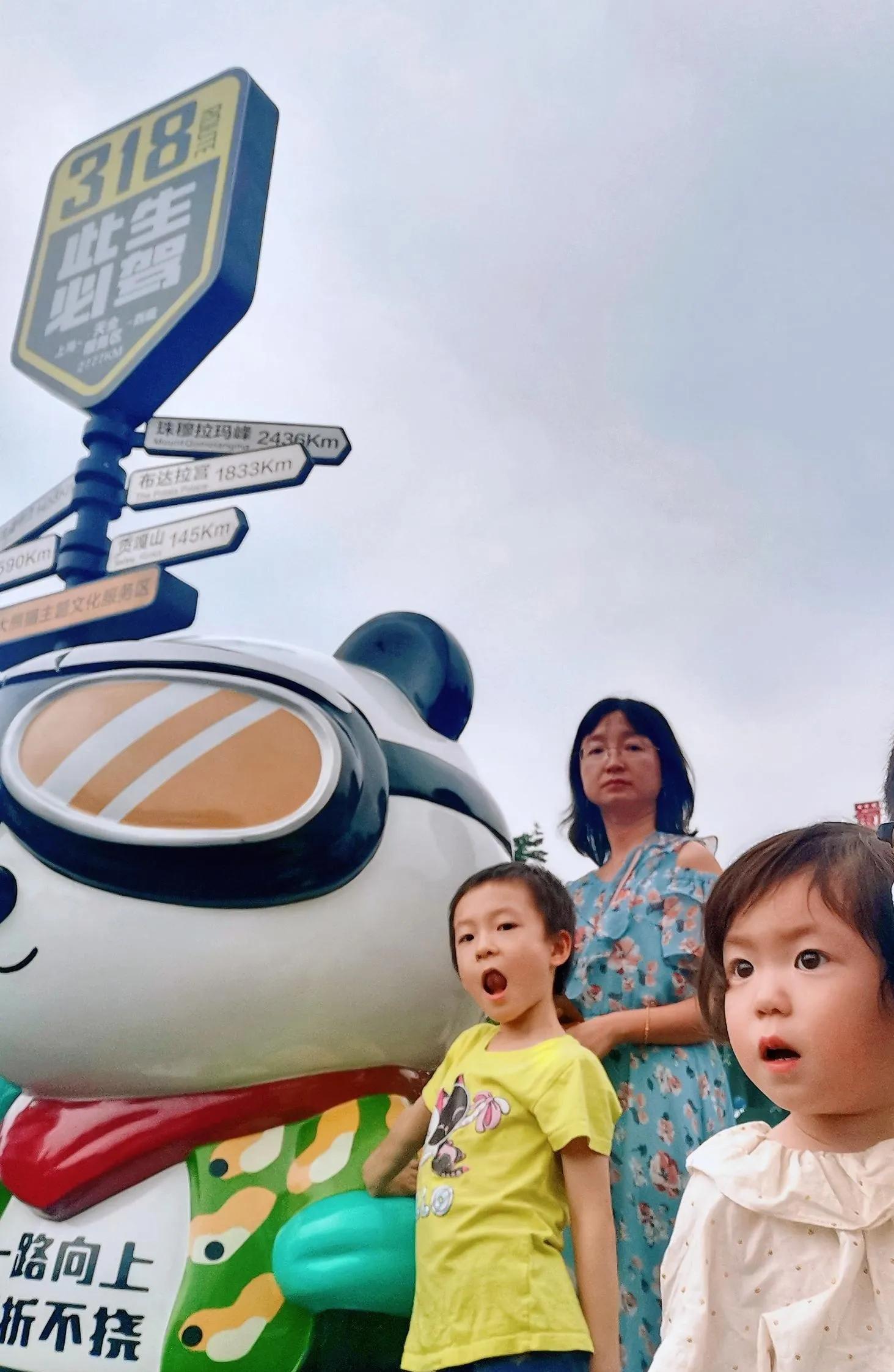 318堵车风景线,四川318国道沿途风景视频