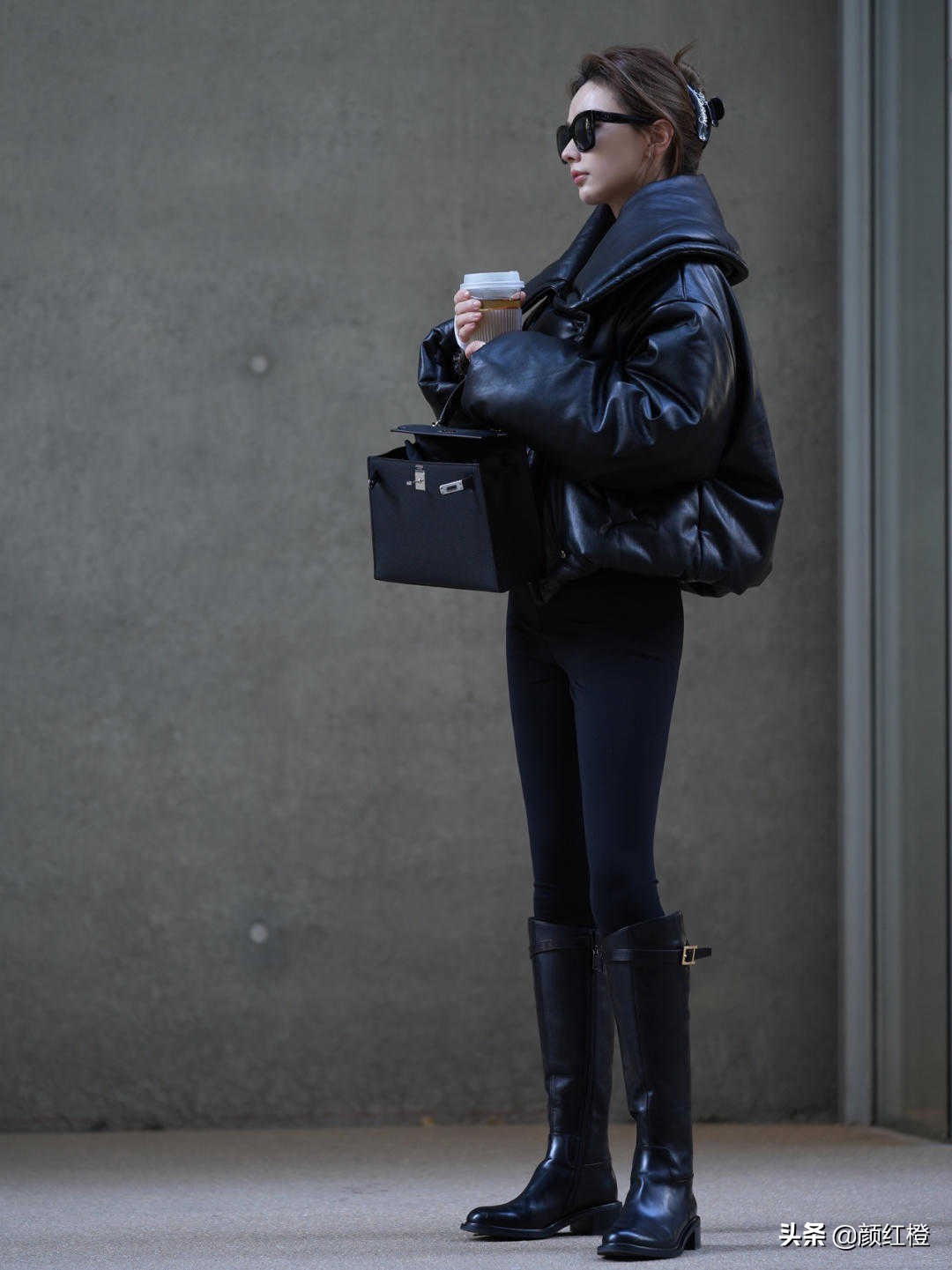 羊剖层皮革羽绒服短款,女款皮革粉色中长款加厚羽绒服