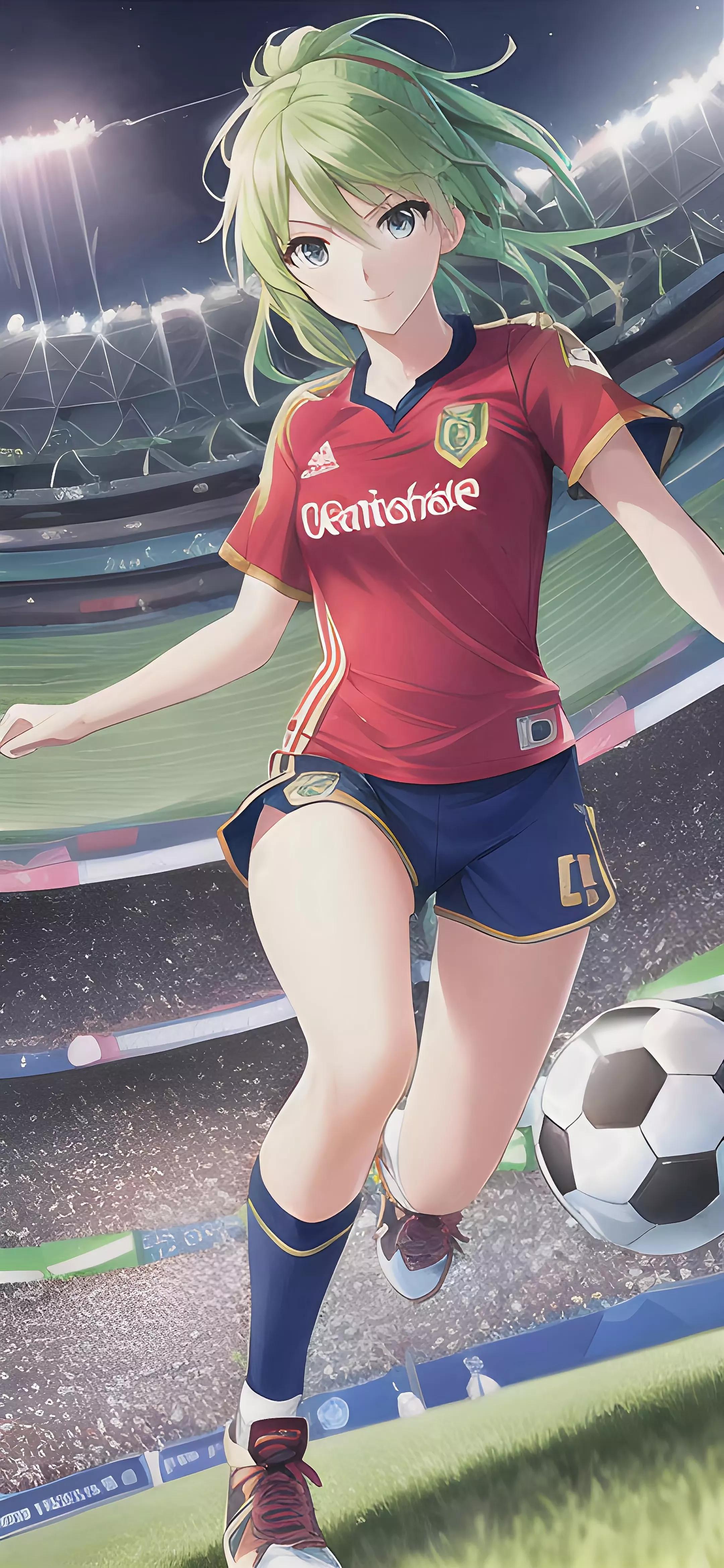 世界杯ai绘画高清图,ai绘画足球宝贝壁纸图文