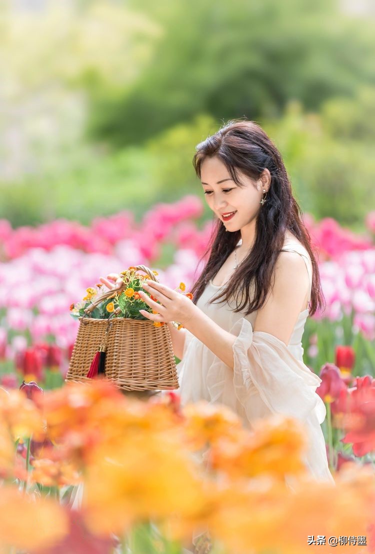 短视频拍摄人像怎么摆姿势,拍蔷薇人像如何摆姿势夜晚