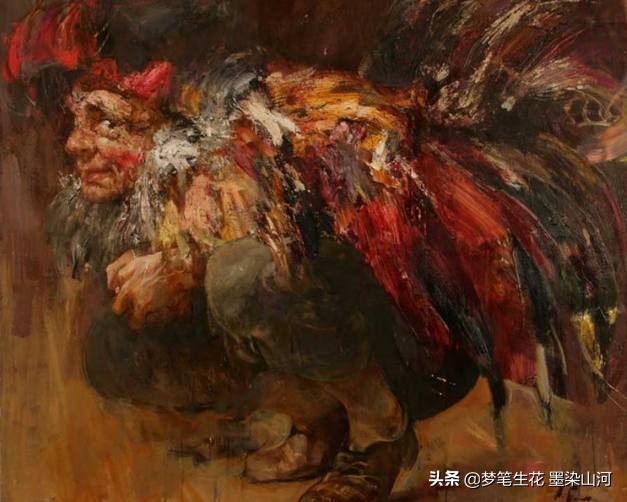 高清油画静物大师作品,欣赏超写实人物油画
