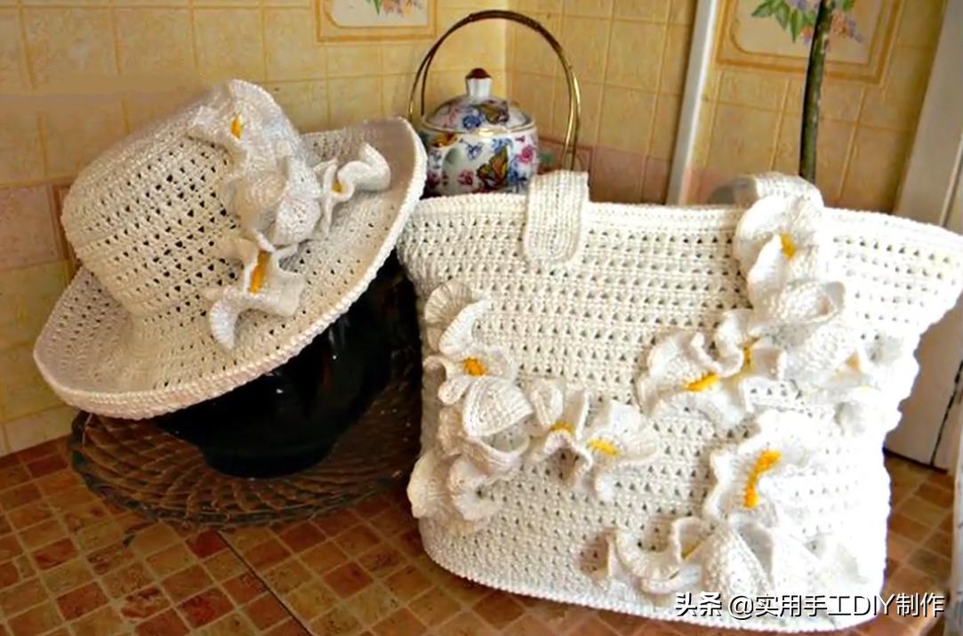 针织包包手工图纸,针织包作品