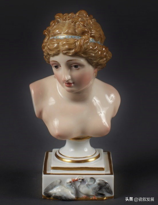 欧洲瓷器之祖-梅森Meissen制瓷厂-古代希腊众神半身像系列
