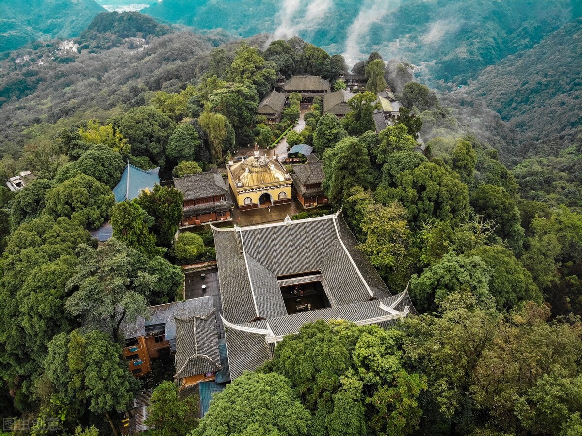 中国十大佛教名山排名图片,四大佛教名山哪个人气最大