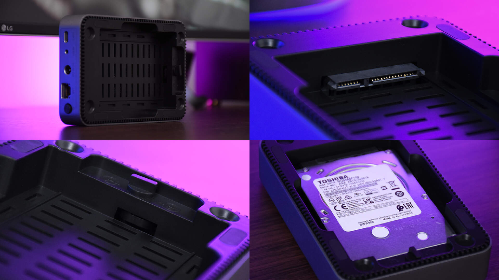 简易nas硬盘盒,orico双盘nas