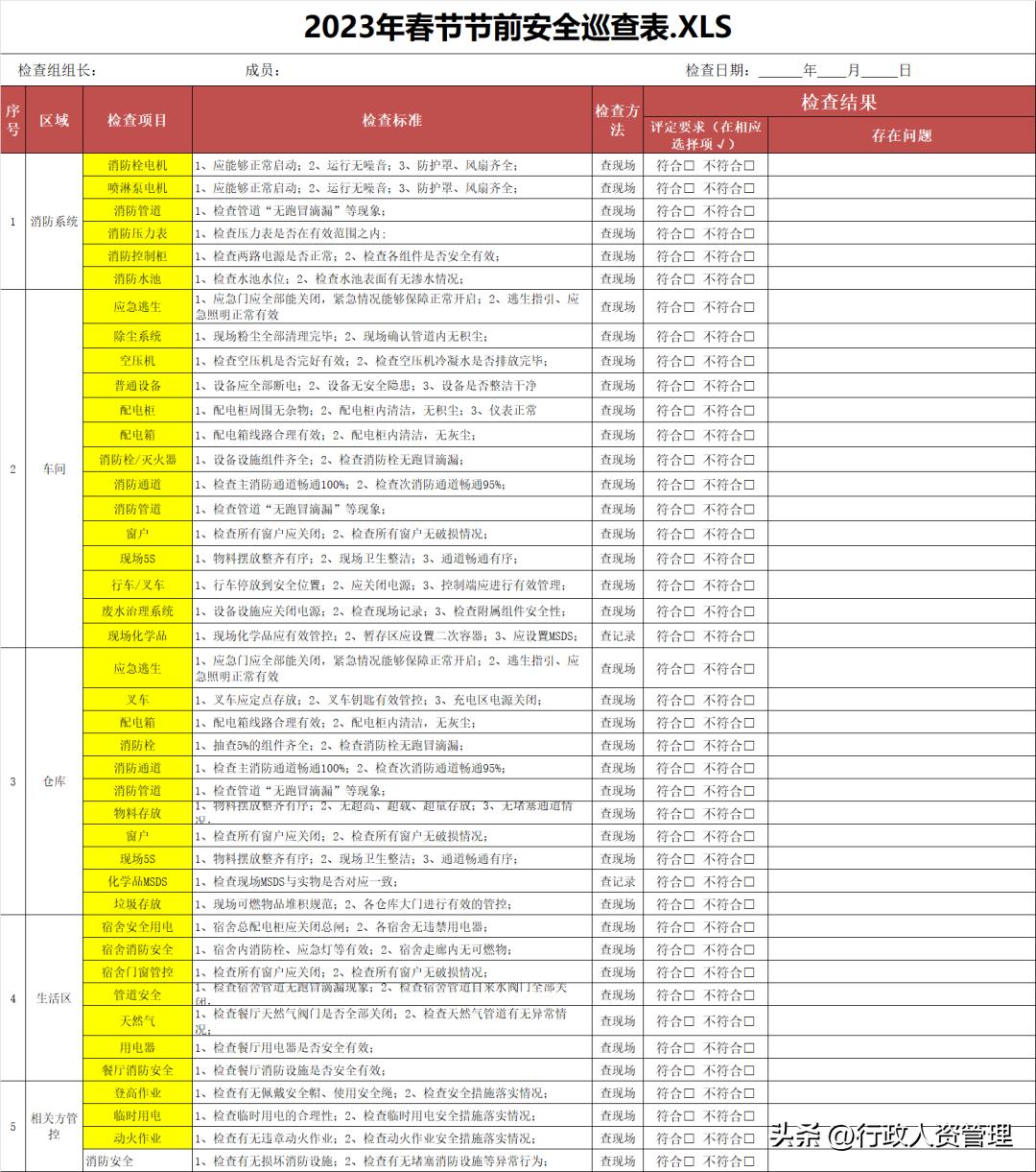 春节值班情况安排表模板,春节留守值班人员安排