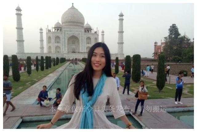 一女生去印度旅游,一女子去印度旅游