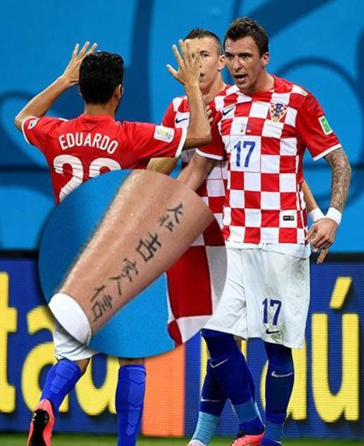 各大足球球星纹身介绍,哪些球星的纹身最具有艺术