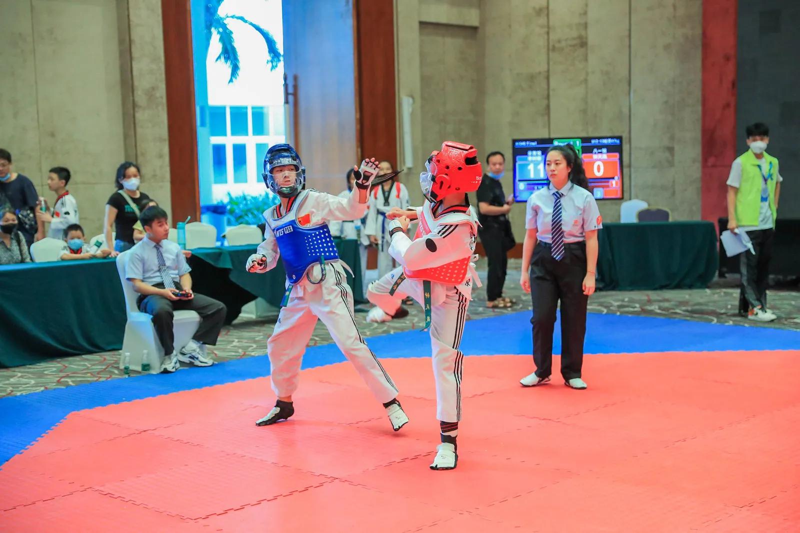 2021海南省跆拳道全民健身公开赛,跆拳道精英联赛总决赛