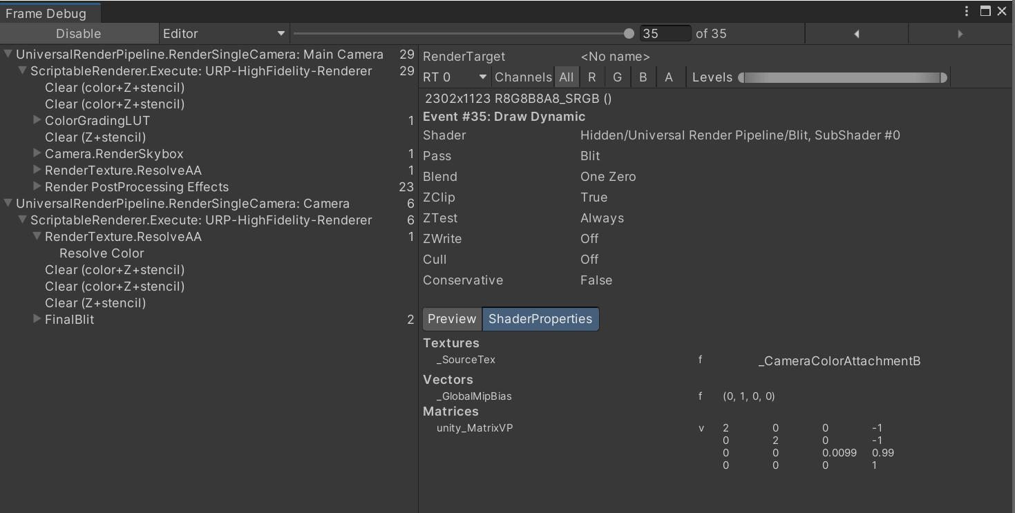 urp管线和通用渲染管线,unity更换urp渲染管线