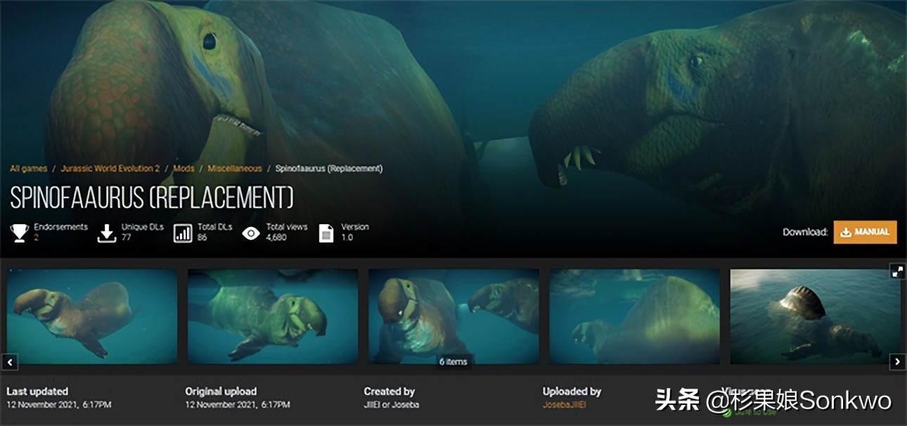 侏罗纪世界进化2水生恐龙解锁,侏罗纪世界进化2全图鉴恐龙解锁