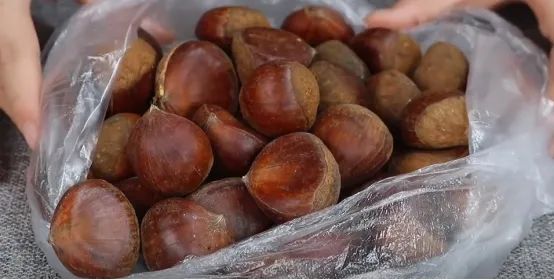 板栗去壳脱皮小方法,板栗快速有效剥壳方法