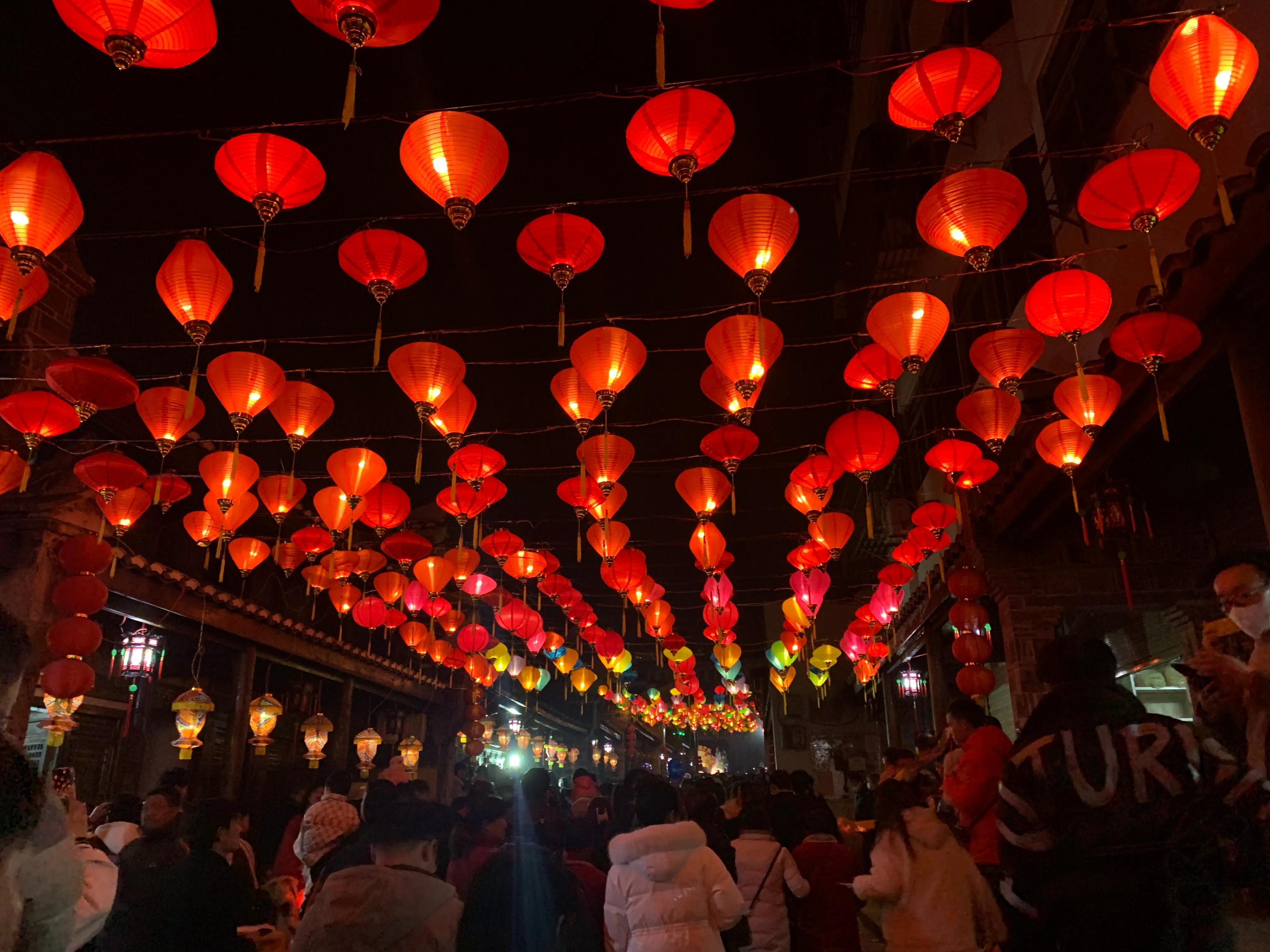 十堰郧西西关老街,十堰郧西街夜景