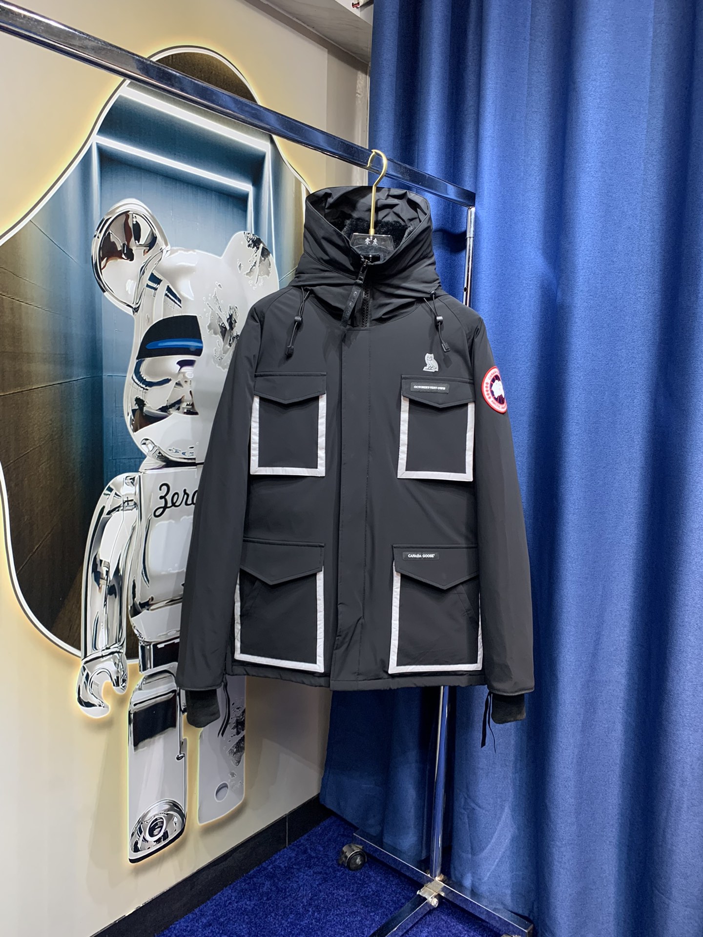 加拿大鹅chilliwack无毛领,加拿大鹅chilliwack石墨灰