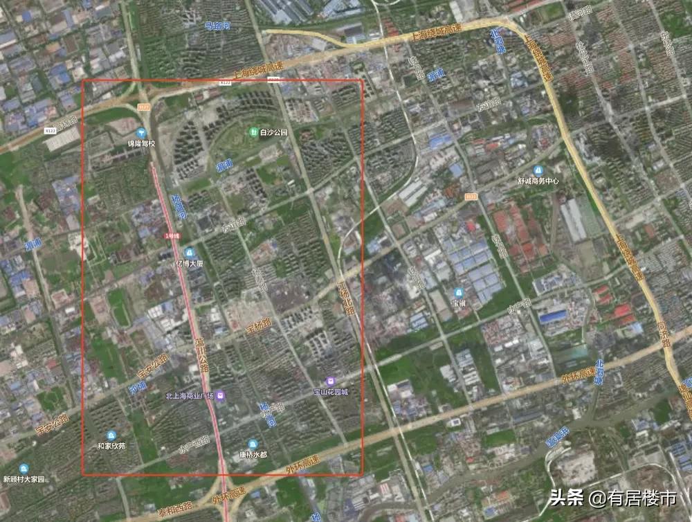 杨行火车站规划图,杨行镇枢纽的最新规划