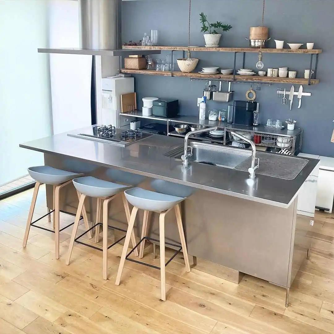 家庭装修可以用不锈钢橱柜,装修万万没想到不锈钢橱柜