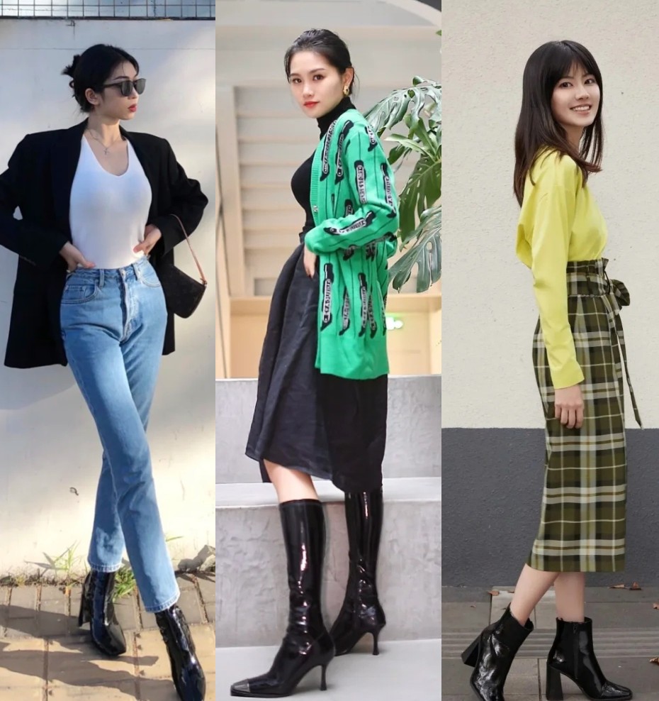 适合四十岁女人穿的马丁靴,秋冬马丁靴长筒靴哪个更时尚