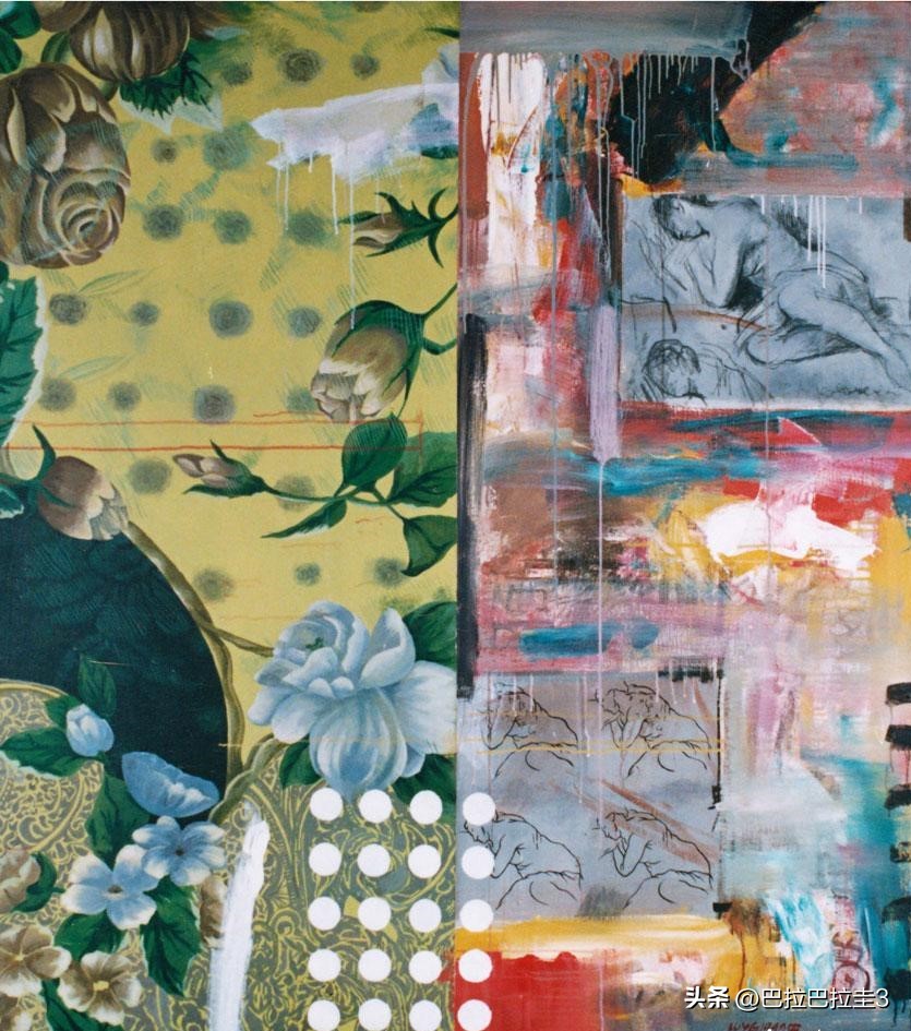 马树奇趣秀用脚画画,所有在脚心里画画的人