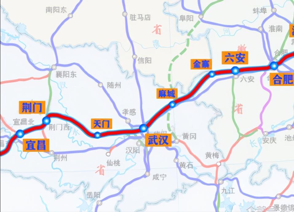 沪苏湖高铁规划车次,连通鄂豫皖高铁路线图