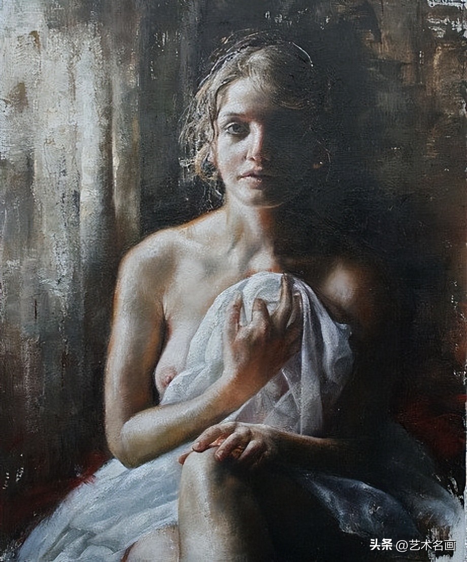 宫廷风少女油画,西方古典油画女油画家