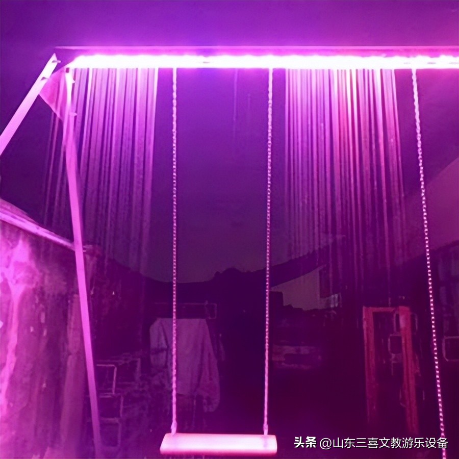 大型室外网红秋千设备主题乐园,大型网红水幕秋千
