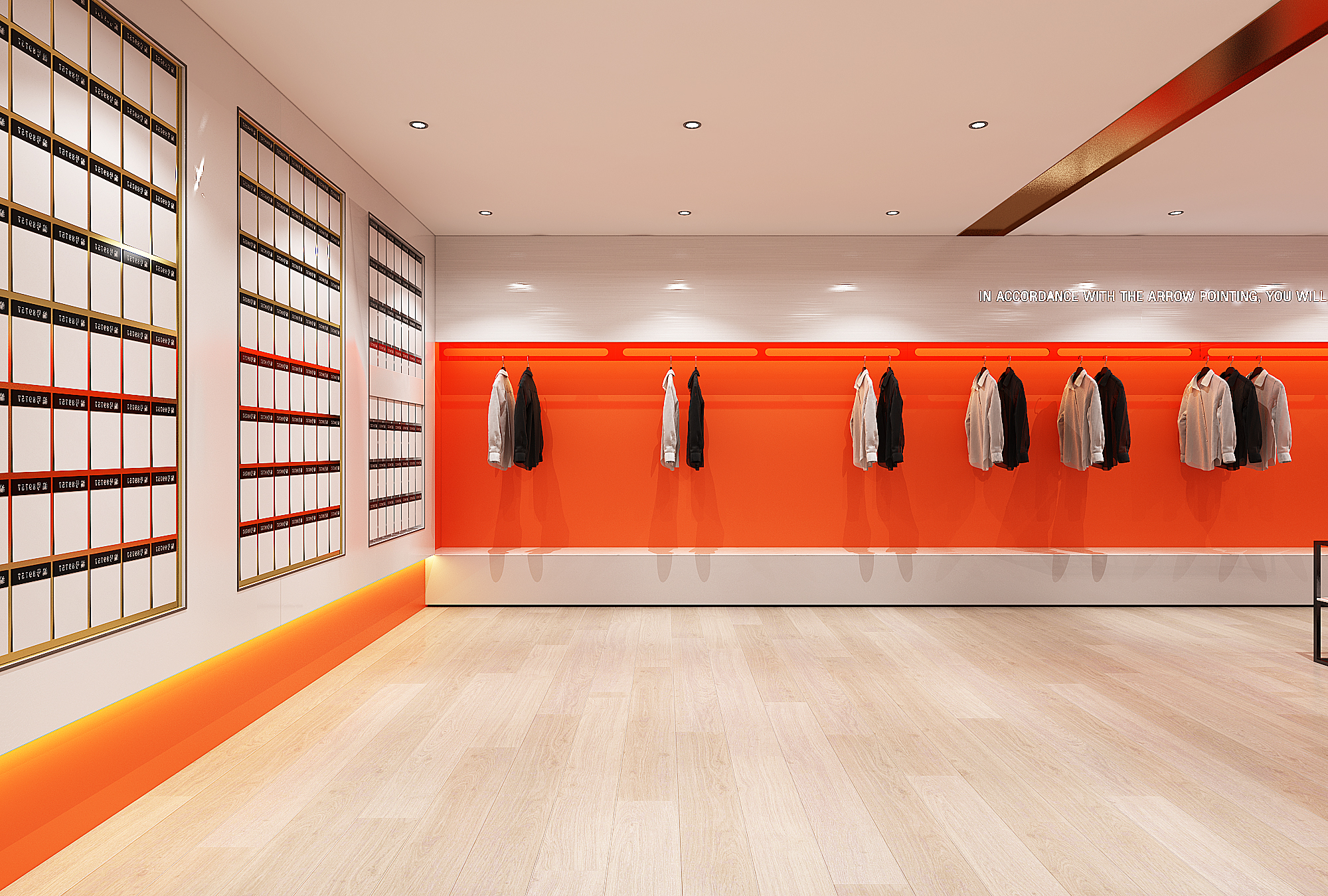 银川办公室设计装修公司|银川万熙服饰办公室设计装修方案鉴赏