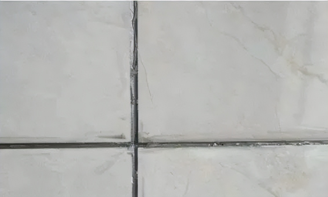 美缝反白是什么问题,美缝常见质量问题