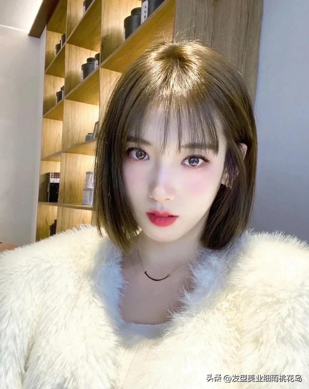 早春发色短发,春季短发推荐