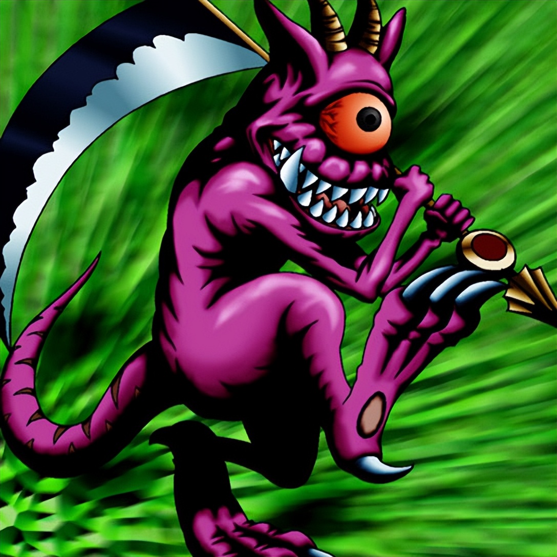 游戏王画风的卡片,游戏王帅气怪兽头像