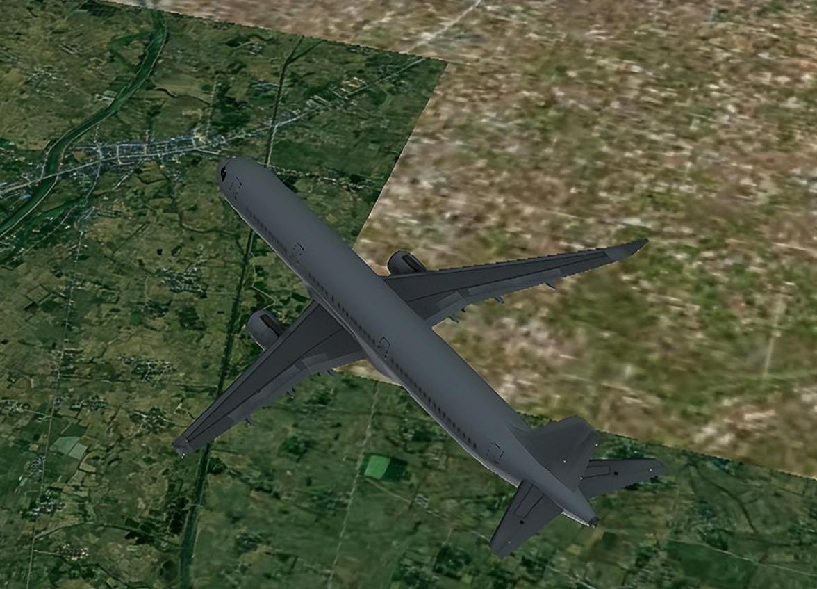 现在，在11月1日22时06分，从太原飞往杭州的航班抵达河南郑州上