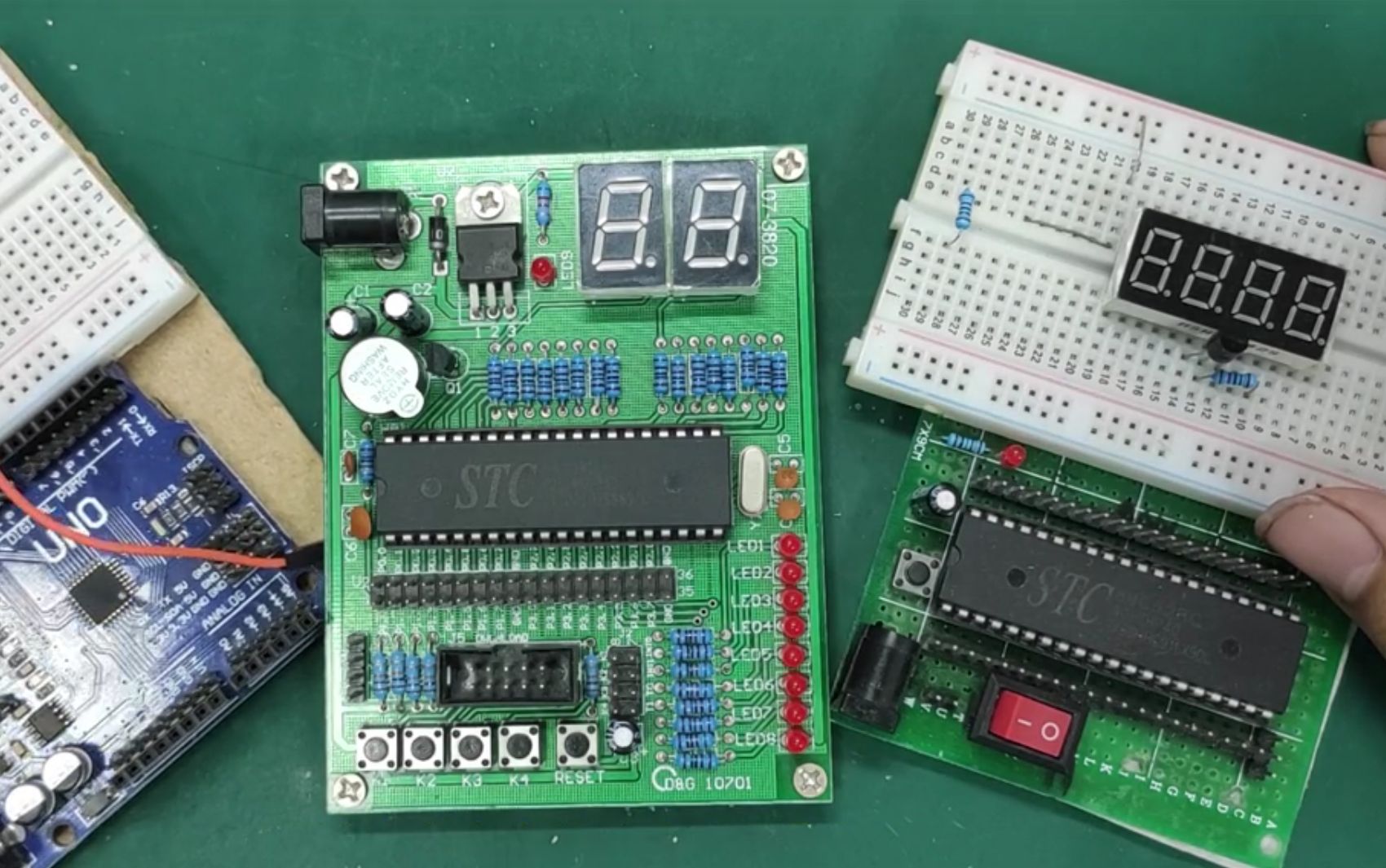 最小单片机的制作,体积最小贴片单片机