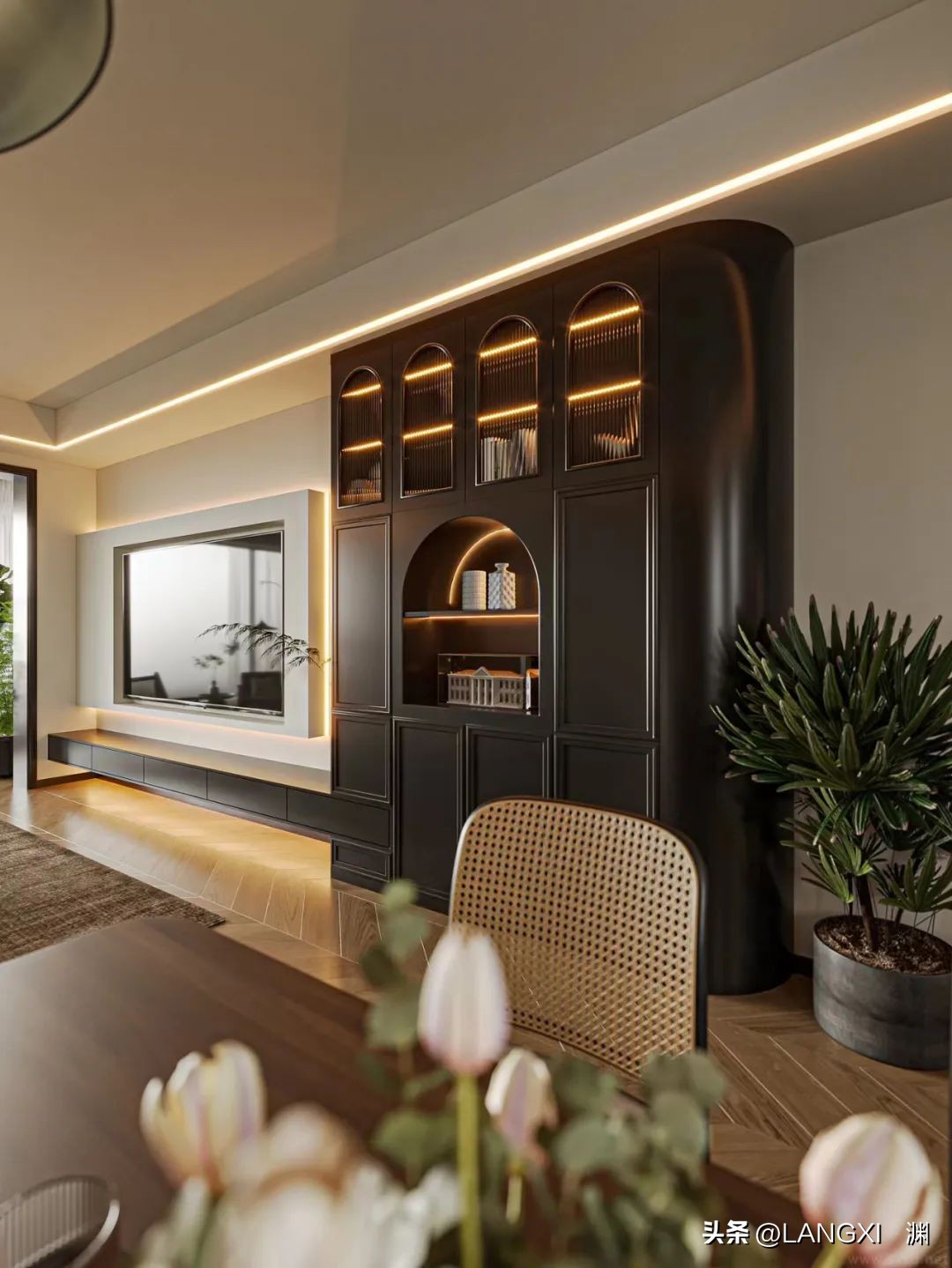 南洋复古风效果图设计元素,复古风的设计太有年代感了