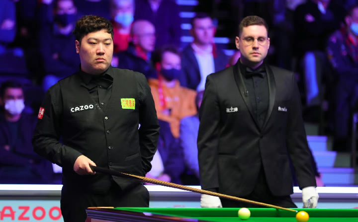 4-1！中国*诺斯**克名将取得开门红，颜丙涛大获全胜，轰出单杆136分