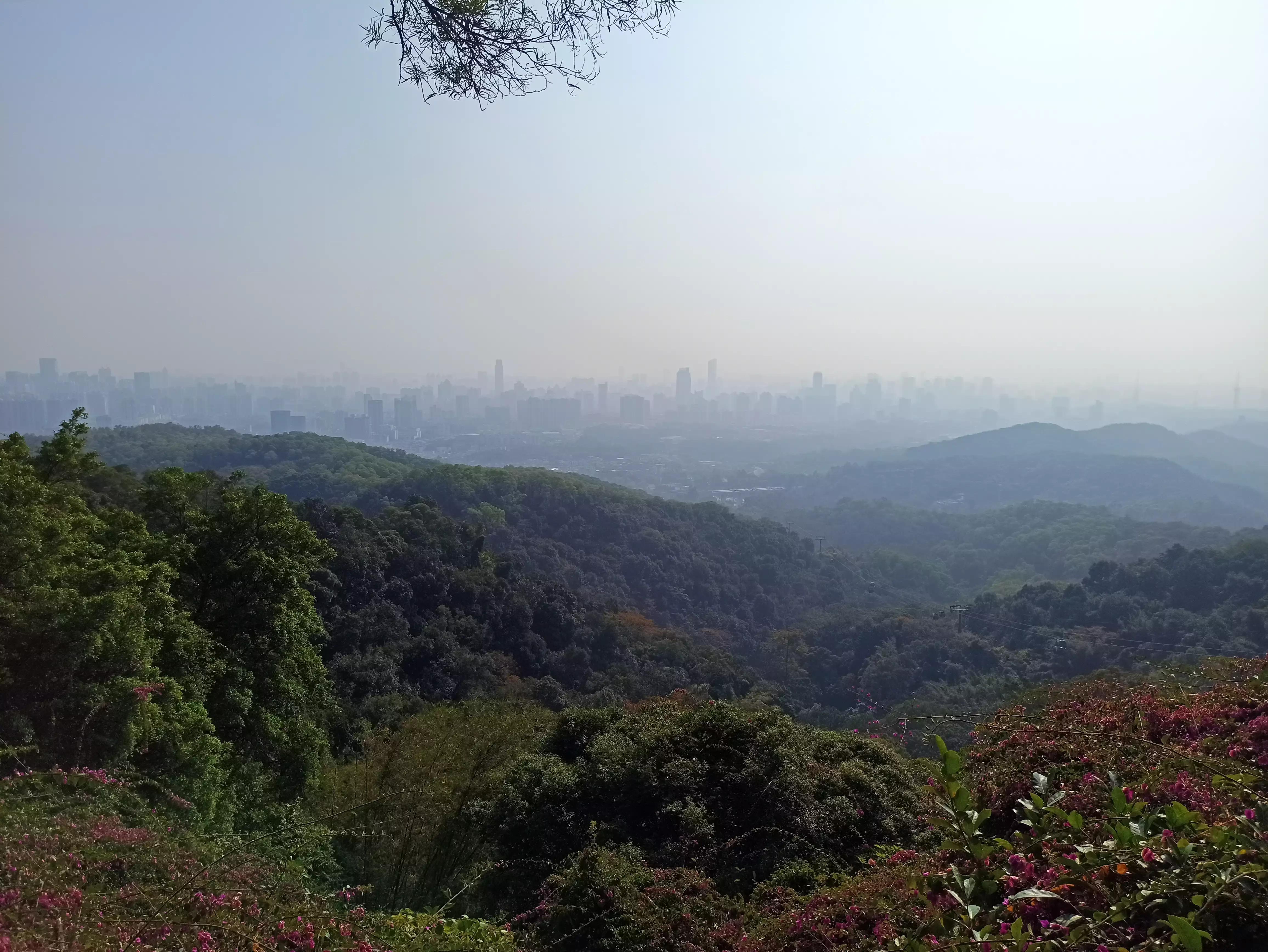 白云山适合徒步吗,一路徒步上白云山