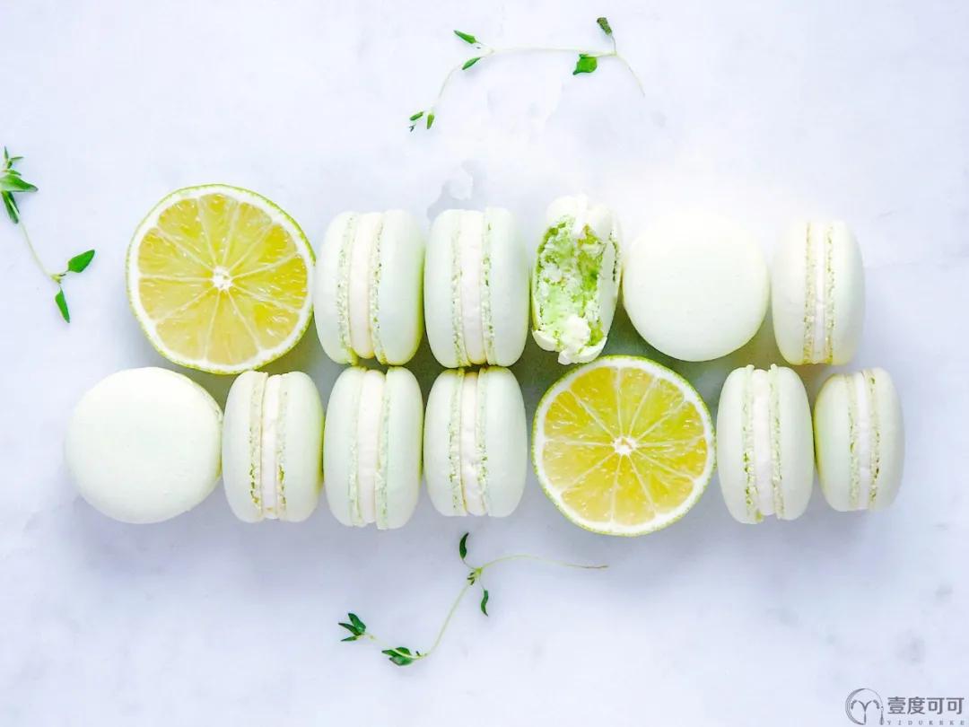 抹茶柠檬味马卡龙做法,甜蜜马卡龙做法步骤